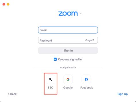 Phone number sign in for your Zoom account .